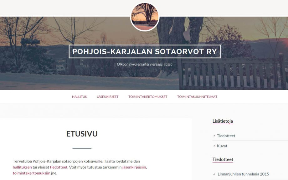 Pohjois-Karjalan sotaorvot